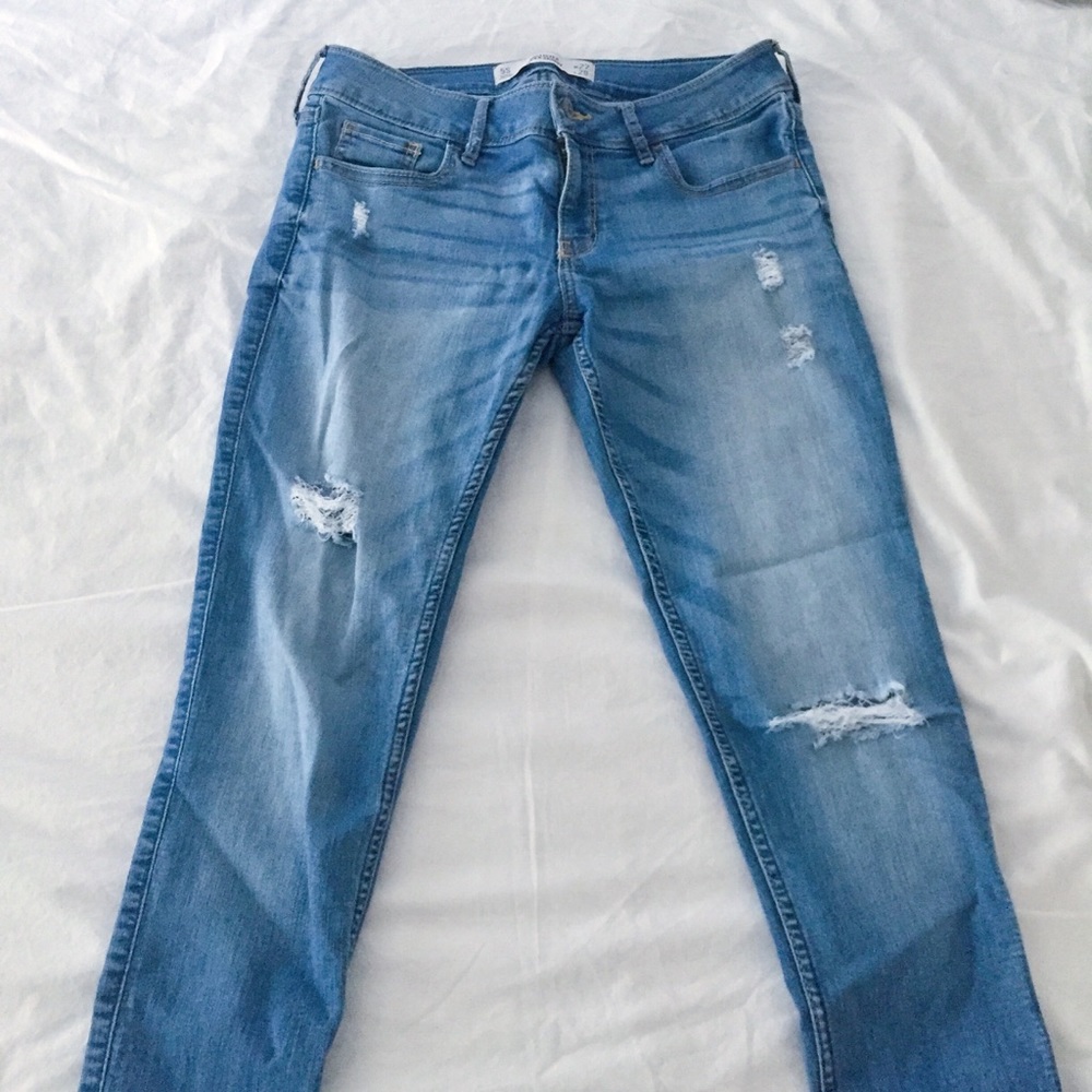 Hollister Distressed Skinny Jeans